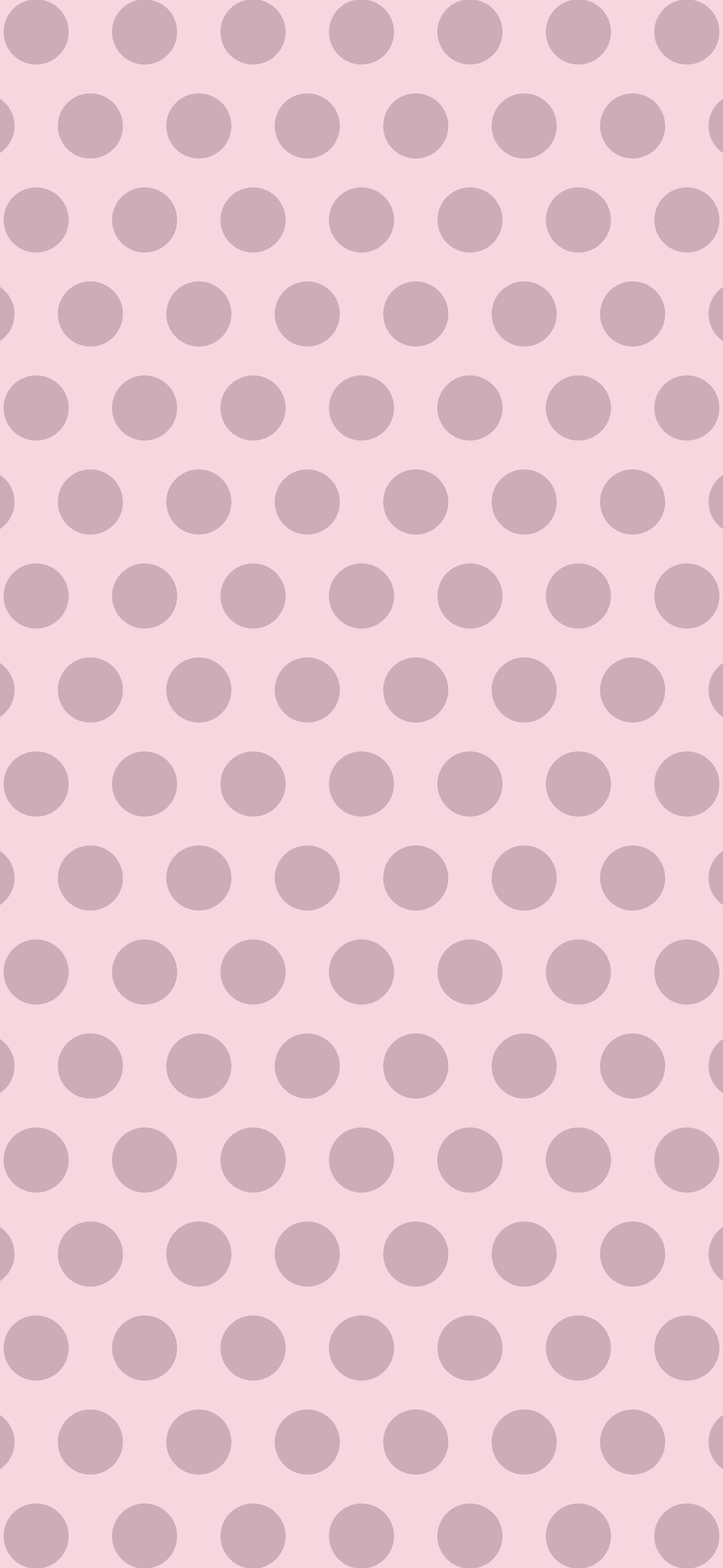 Danish Pastel Polka Dot wallpaper for iPhone and Android