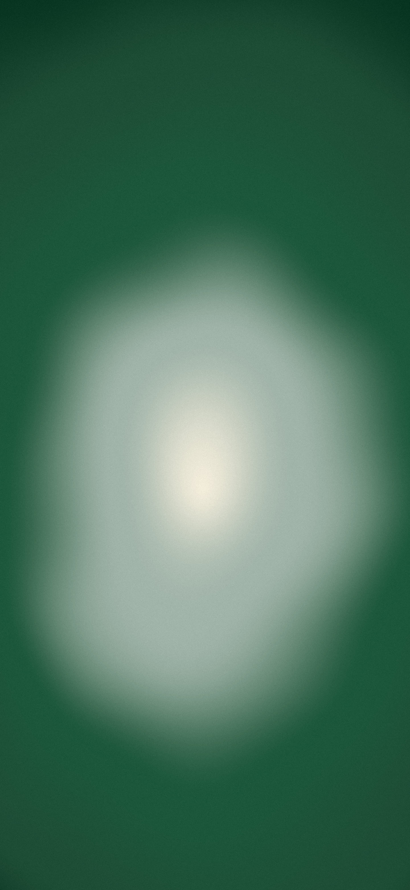 Dark Green and Cream Aura Gradient wallpaper for iPhone and Android