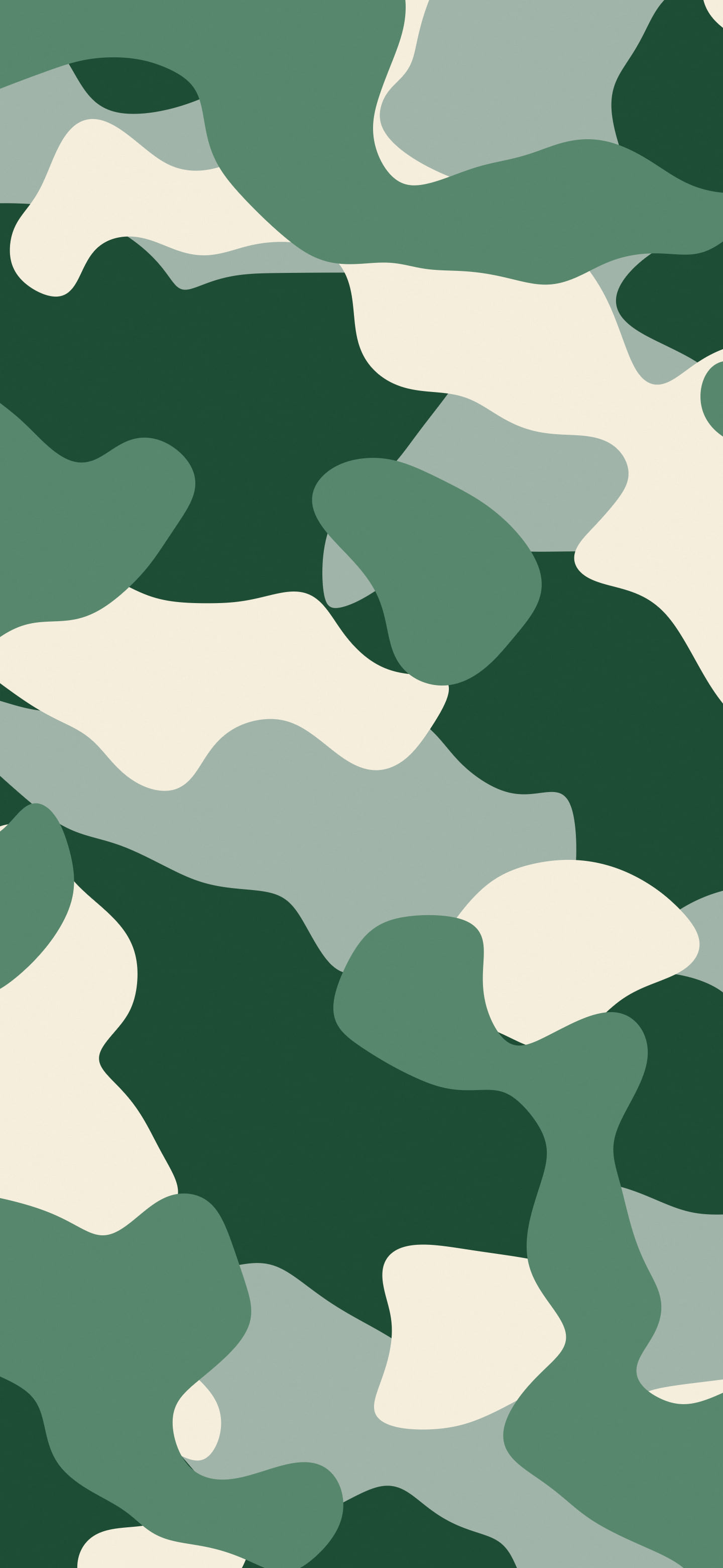 Dark Green and Cream Camo wallpaper for iPhone and Android