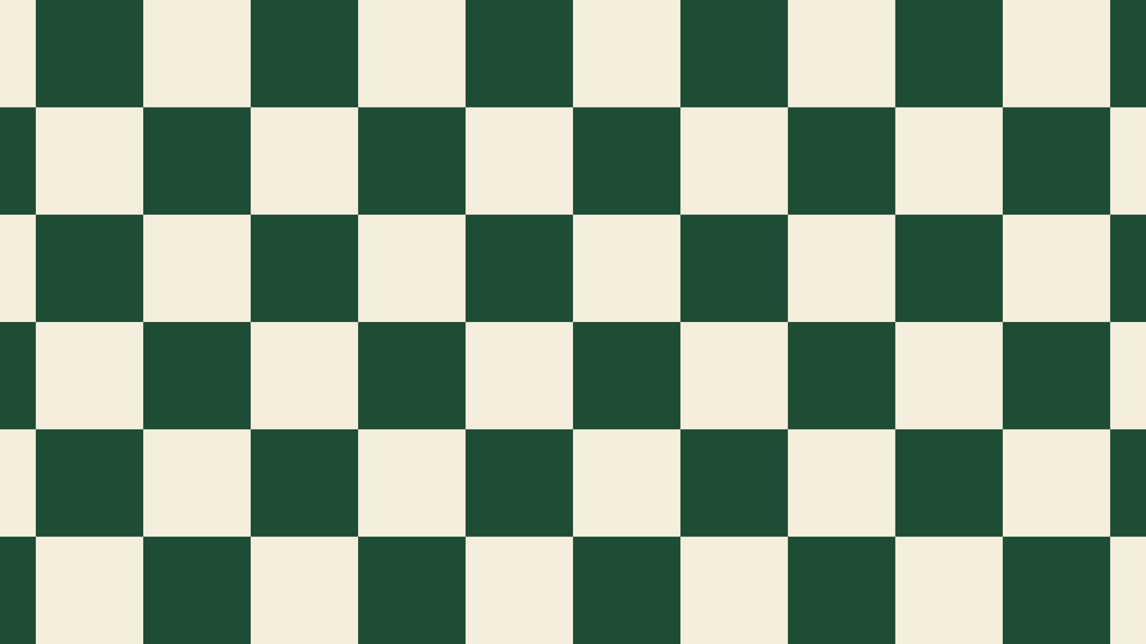 Dark Green and Cream Checkered desktop wallpaper in 4K