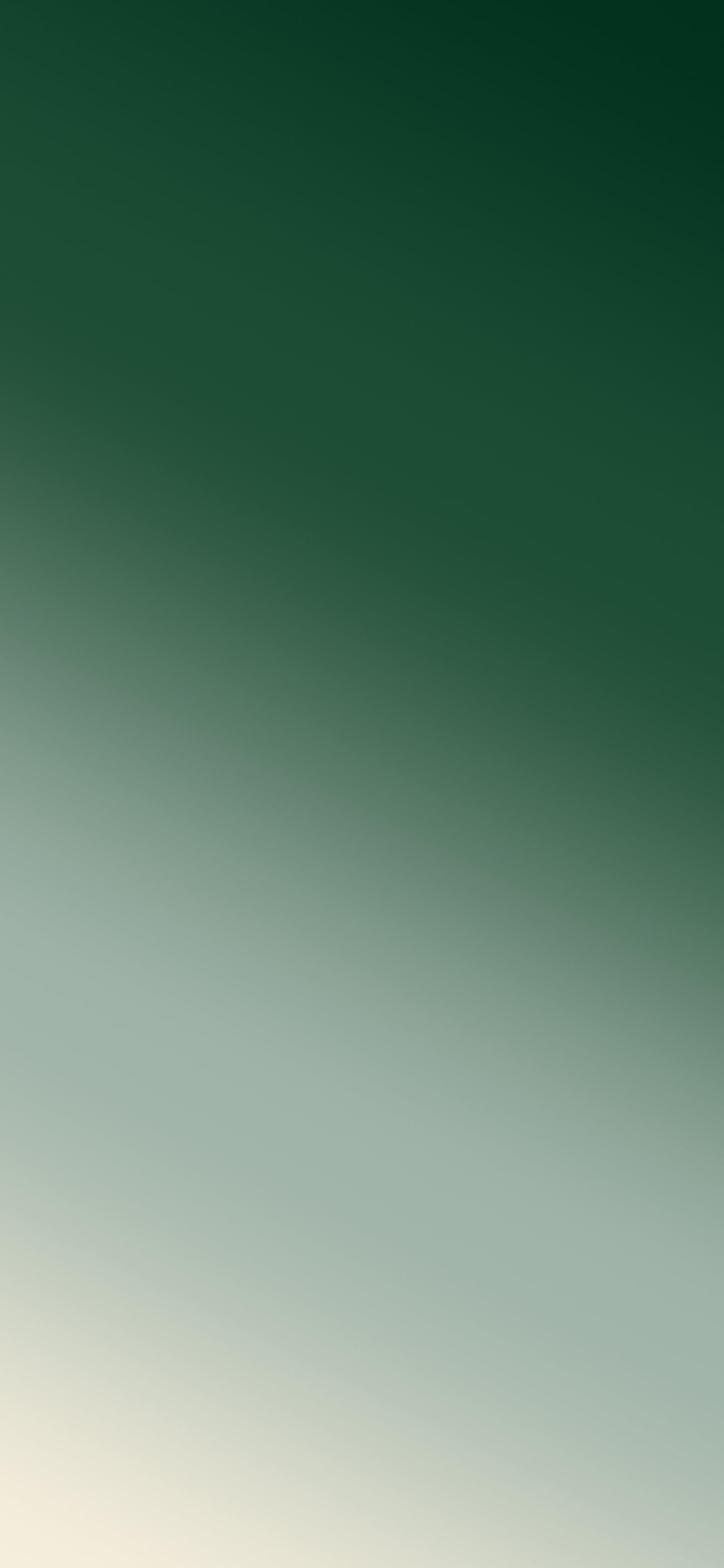 Dark Green and Cream Diagonal Ombre Gradient wallpaper for iPhone and Android