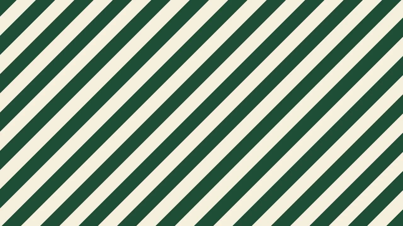 Dark Green and Cream Diagonal Striped desktop wallpaper in 4K