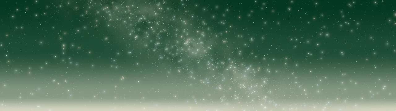 Dark Green and Cream Milky Way Galaxy dual monitor wallpaper, 7680 × 2160