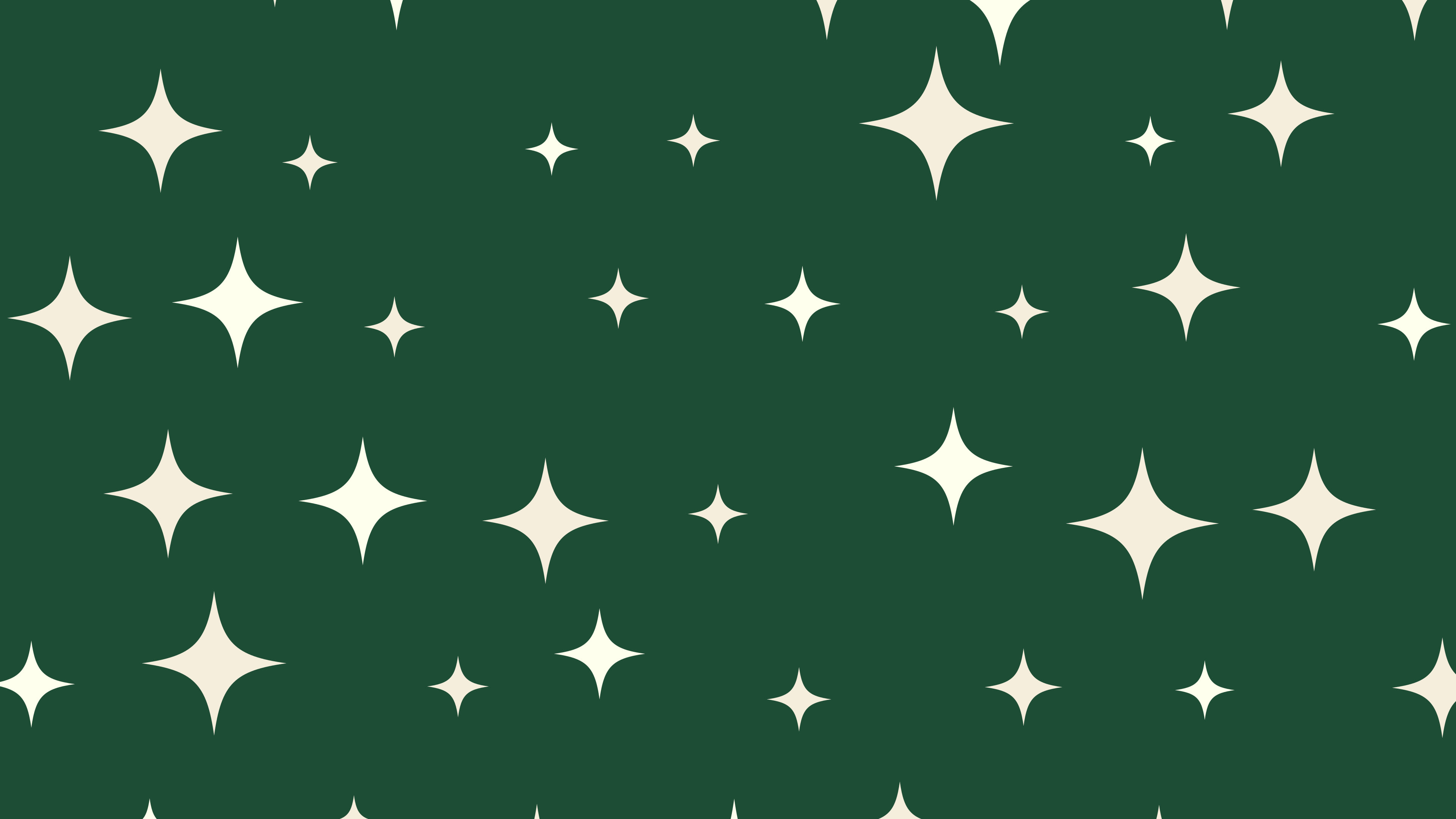 Dark Green and Cream Sparkle Pattern desktop wallpaper in 4K