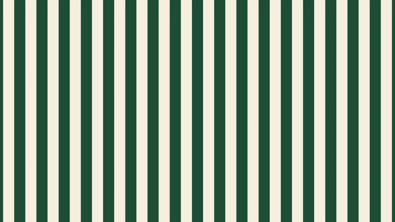 Dark Green and Cream Striped desktop wallpaper in 4K