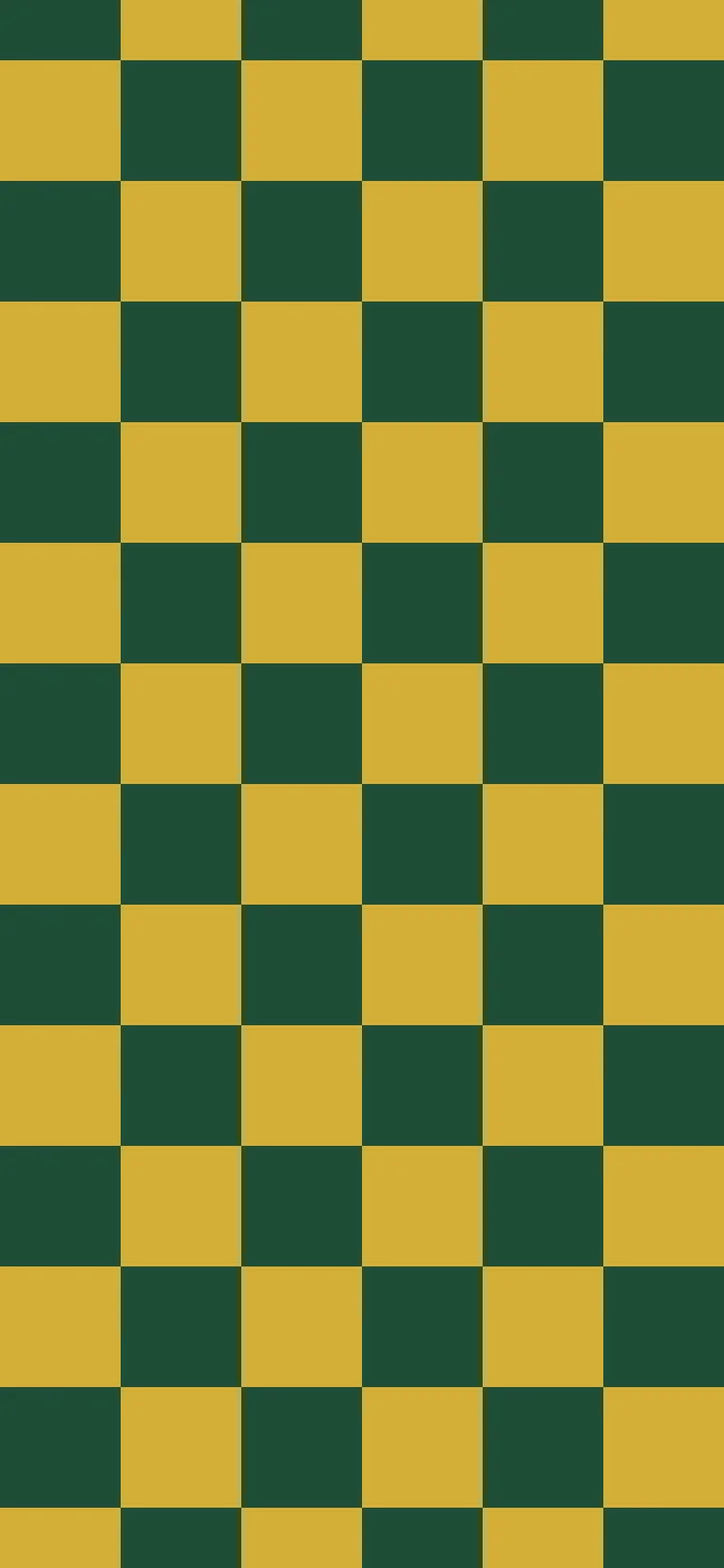 Dark Green and Gold Checkered wallpaper for iPhone and Android
