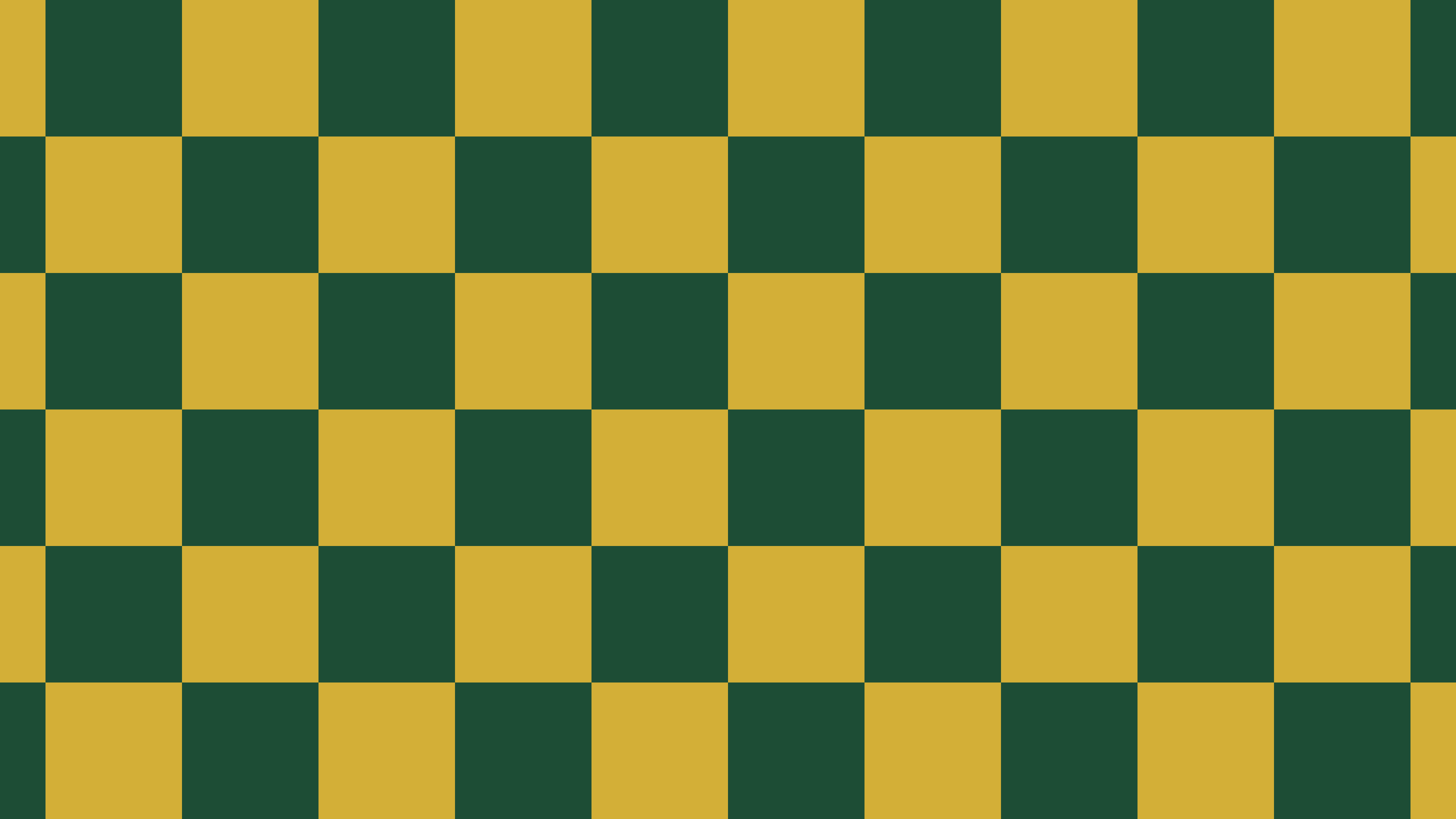 Dark Green and Gold Checkered desktop wallpaper in 4K