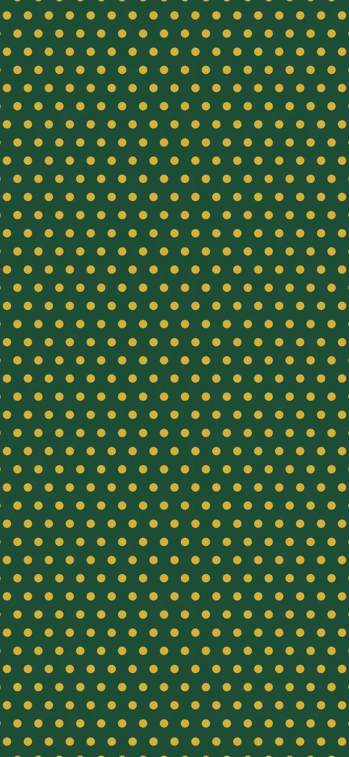 Dark Green and Gold Mini Polka Dot wallpaper for iPhone and Android