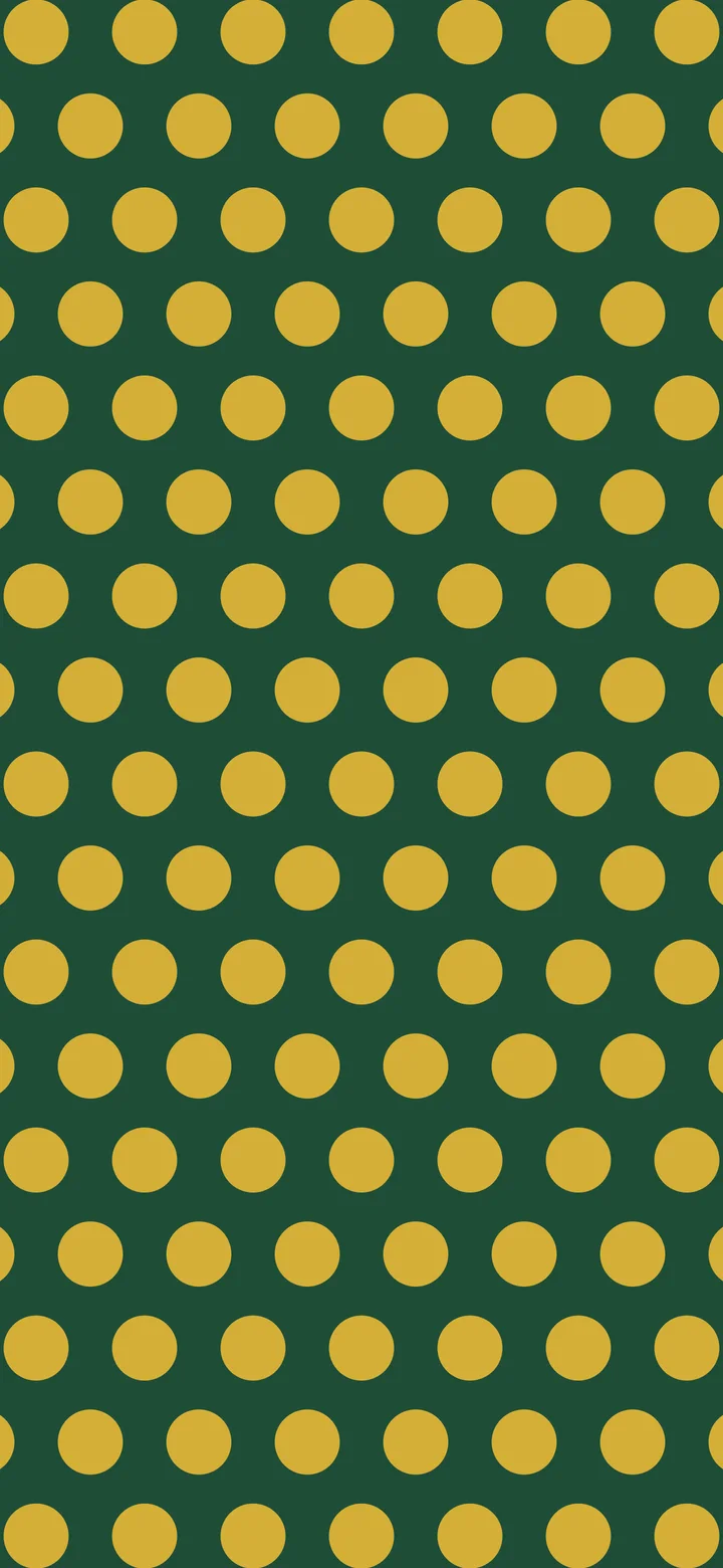 Dark Green and Gold Polka Dot wallpaper for iPhone and Android