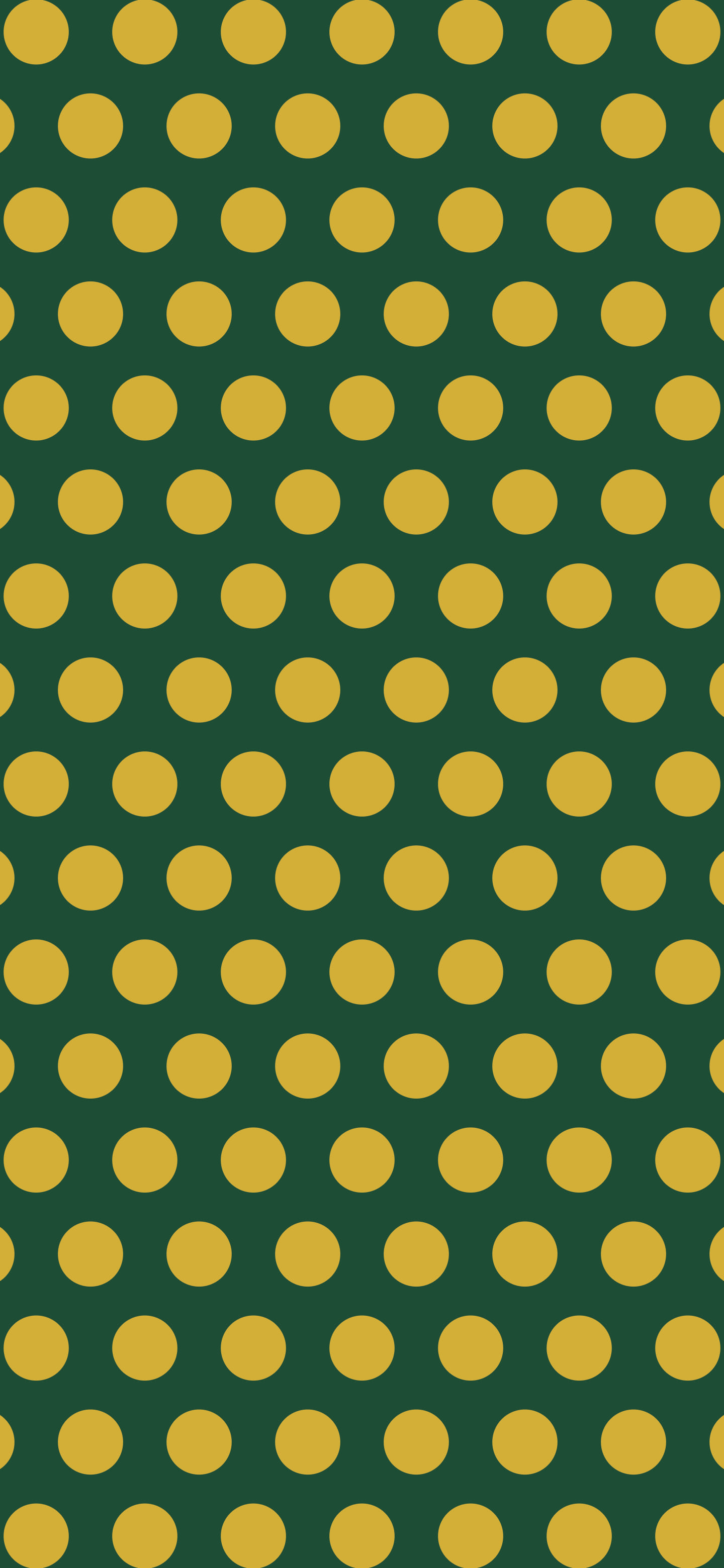 Dark Green and Gold Polka Dot wallpaper for iPhone and Android