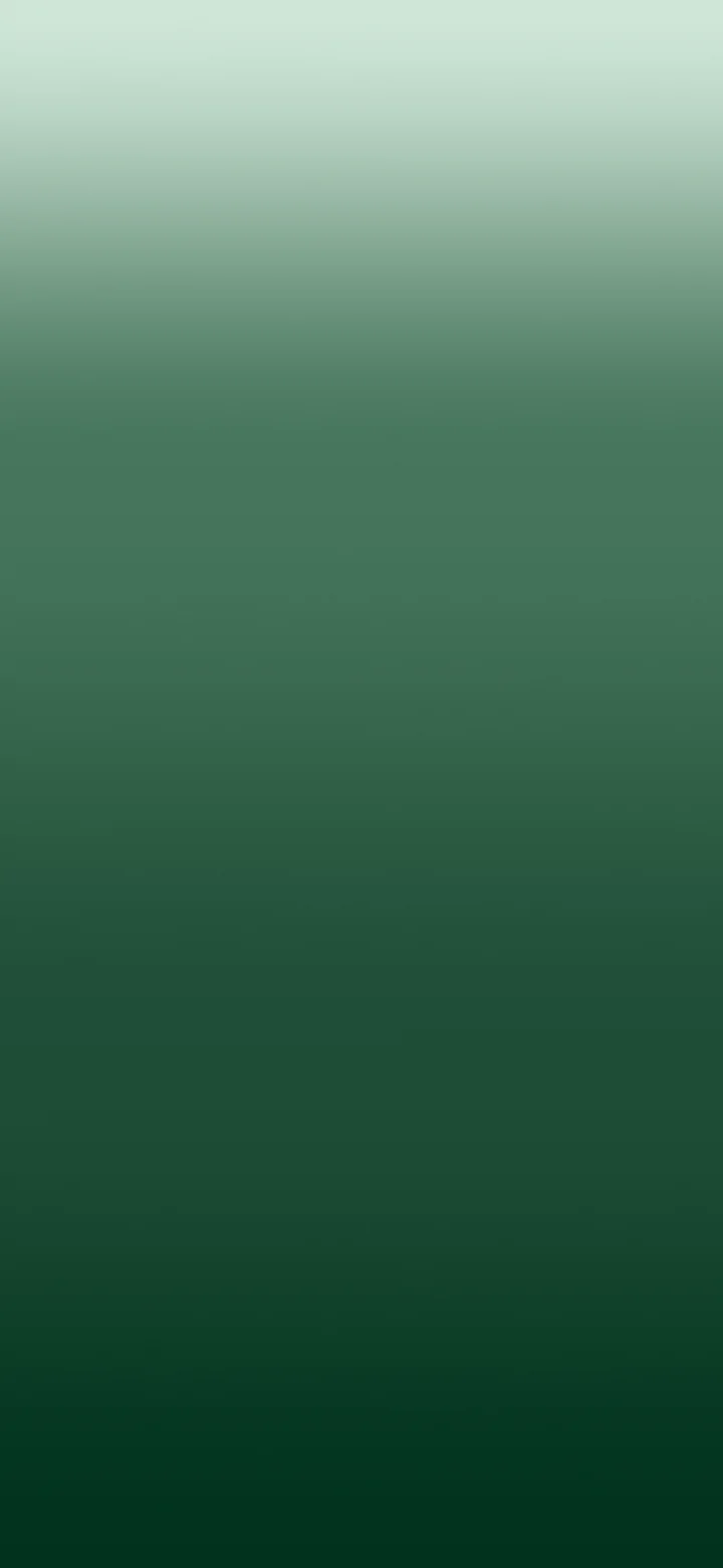 Dark Green and Ivory Ombre Gradient wallpaper for iPhone and Android