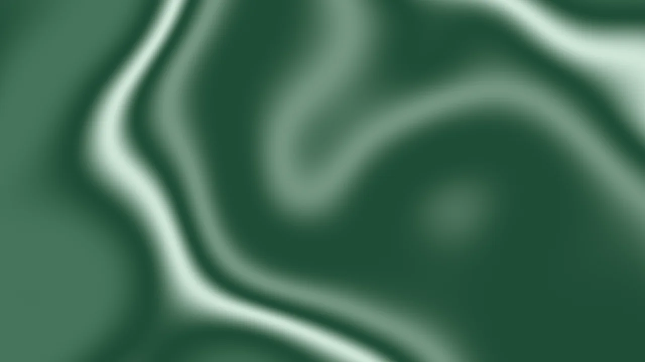 Dark Green and Ivory Silky Gradient desktop wallpaper in 4K