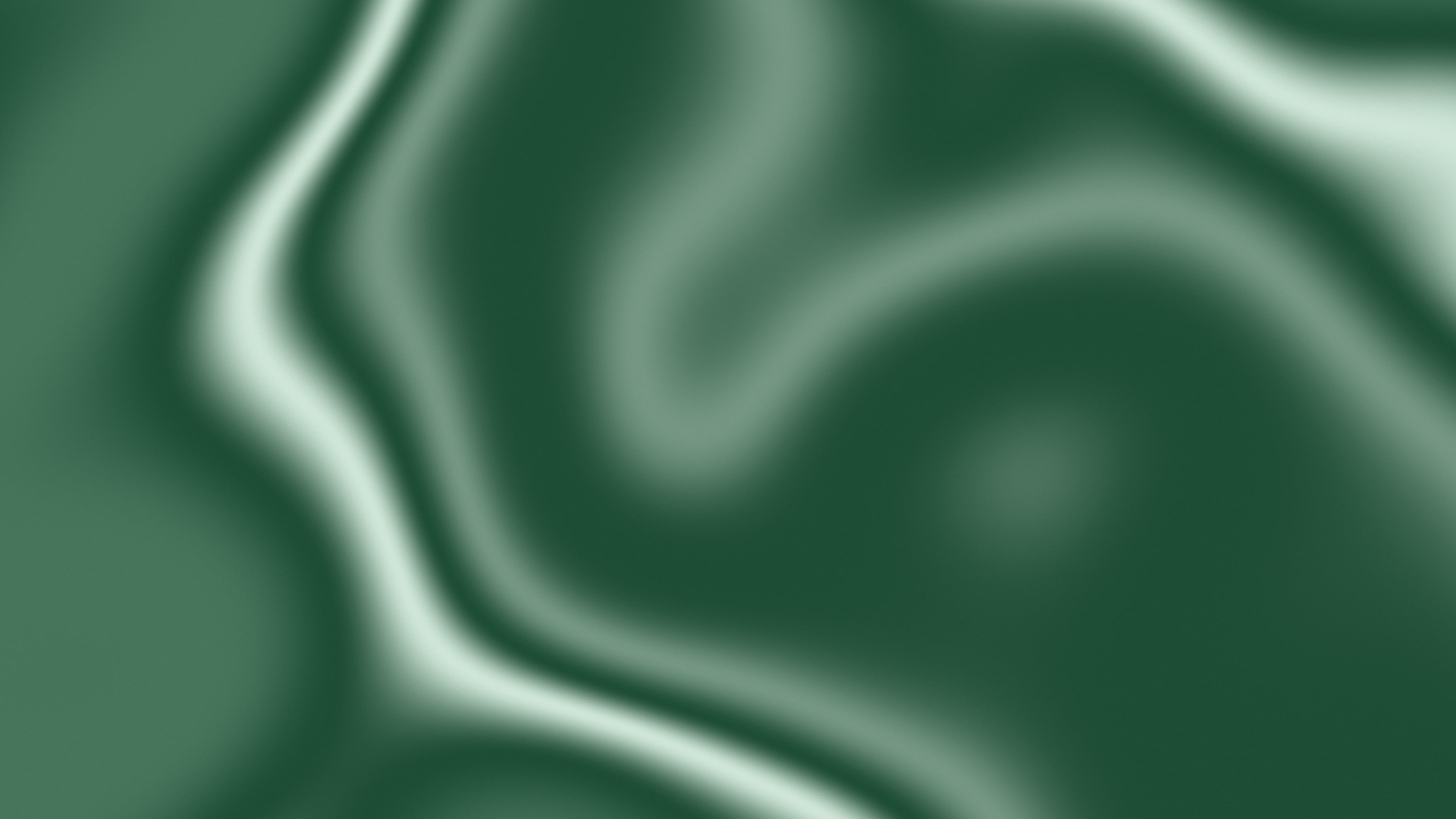 Dark Green and Ivory Silky Gradient desktop wallpaper in 4K