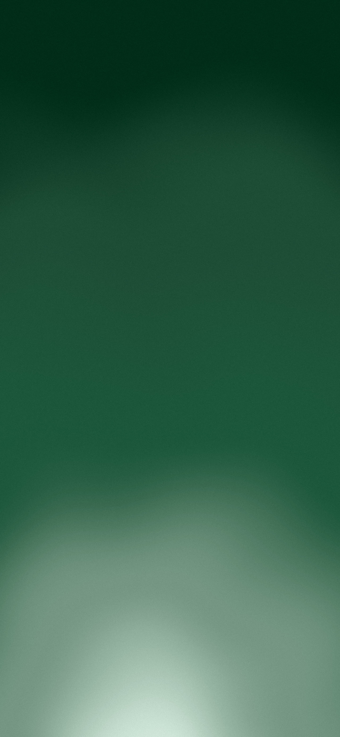 Dark Green and Ivory Sunrise Aura Gradient wallpaper for iPhone and Android