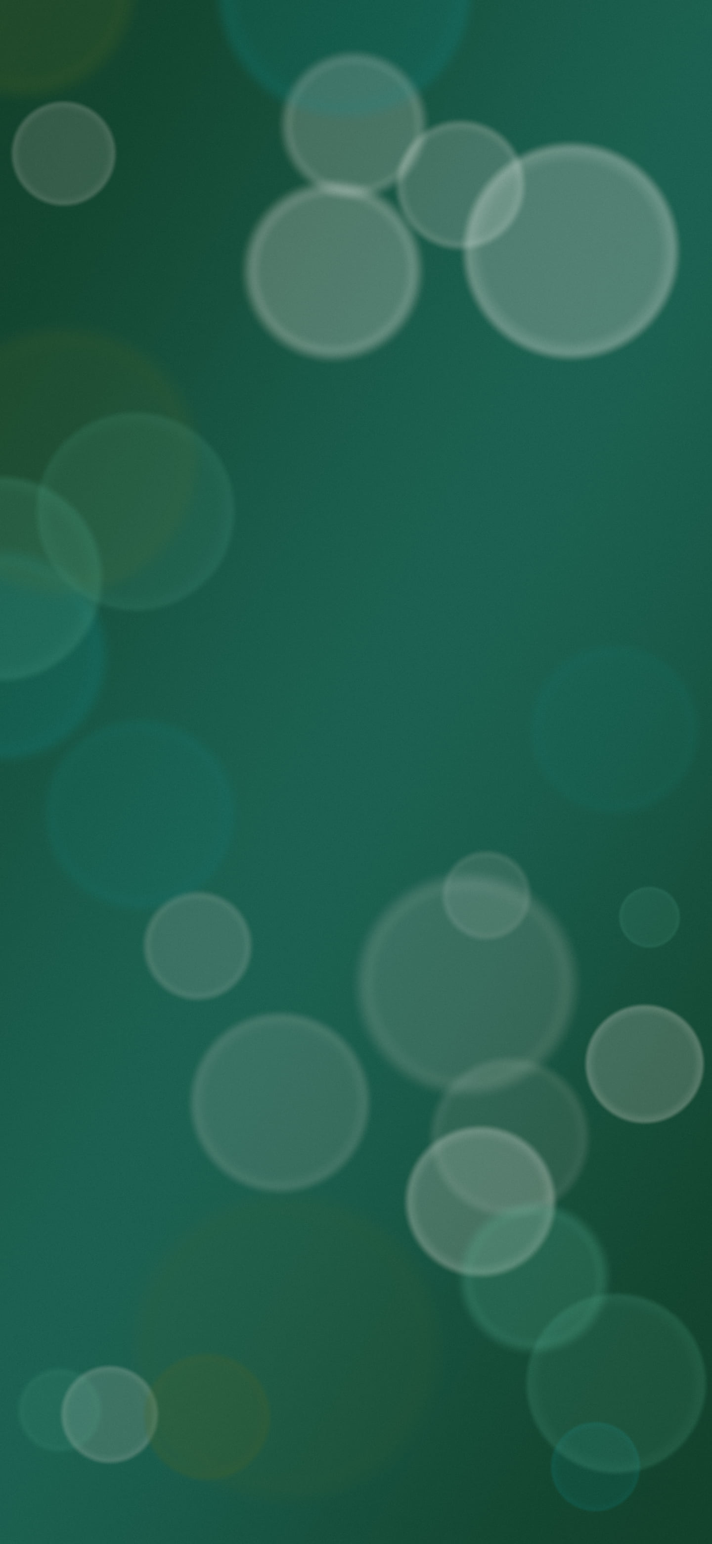 Dark Green Bokeh Lights wallpaper for iPhone and Android
