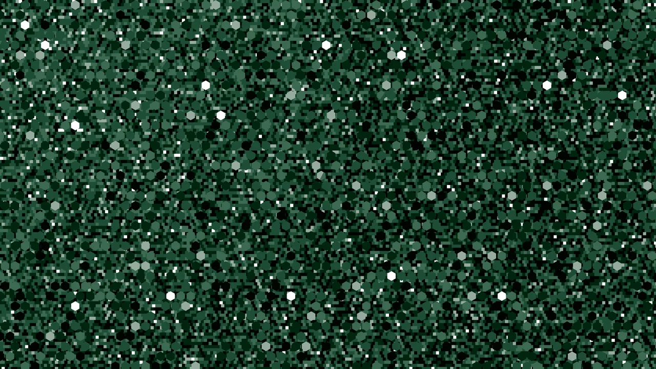 Dark Green Chunky Glitter desktop wallpaper in 4K