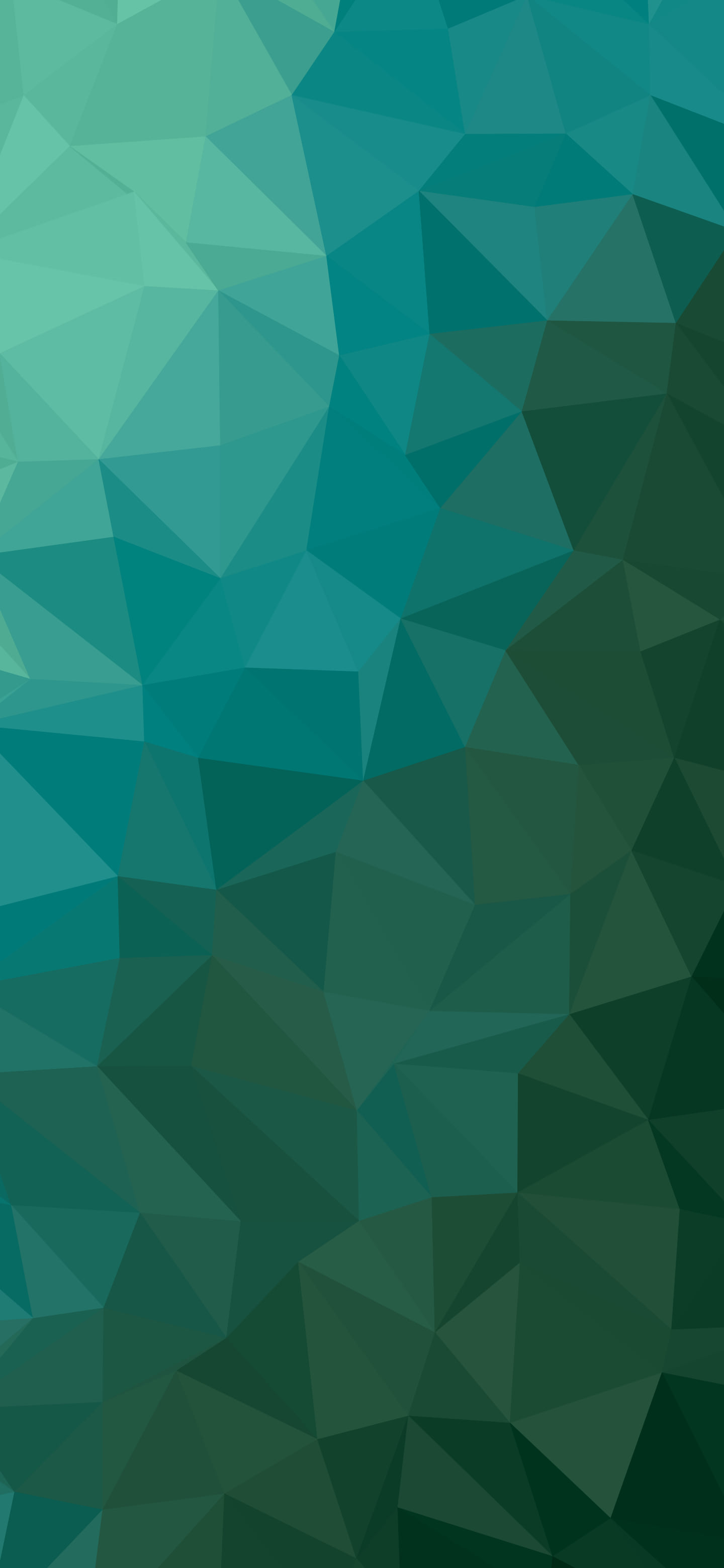 Dark Green Low Poly wallpaper for iPhone and Android