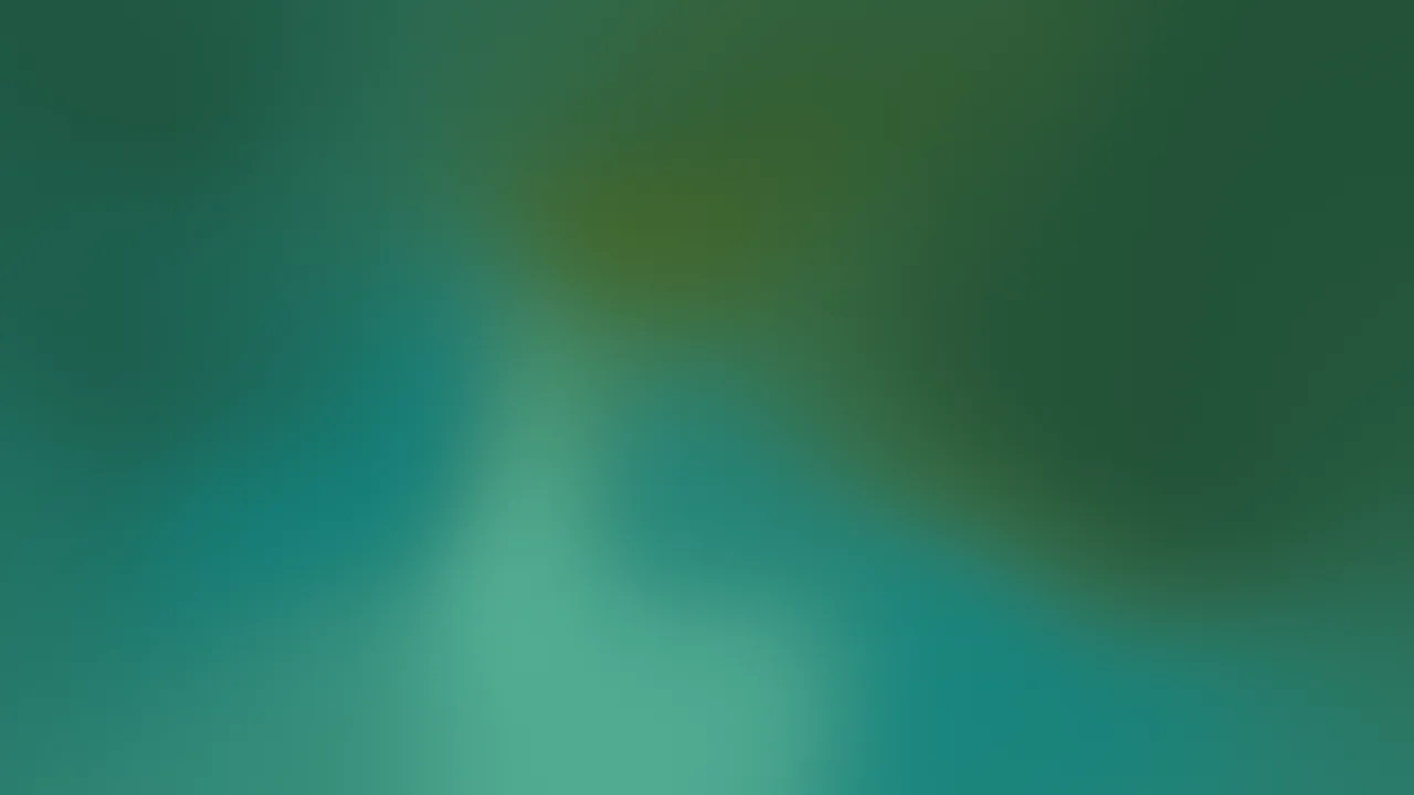 Dark Green Mesh Gradient desktop wallpaper in 4K