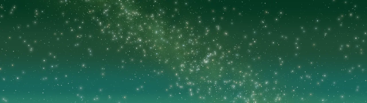 Dark Green Milky Way Galaxy dual monitor wallpaper, 7680 × 2160