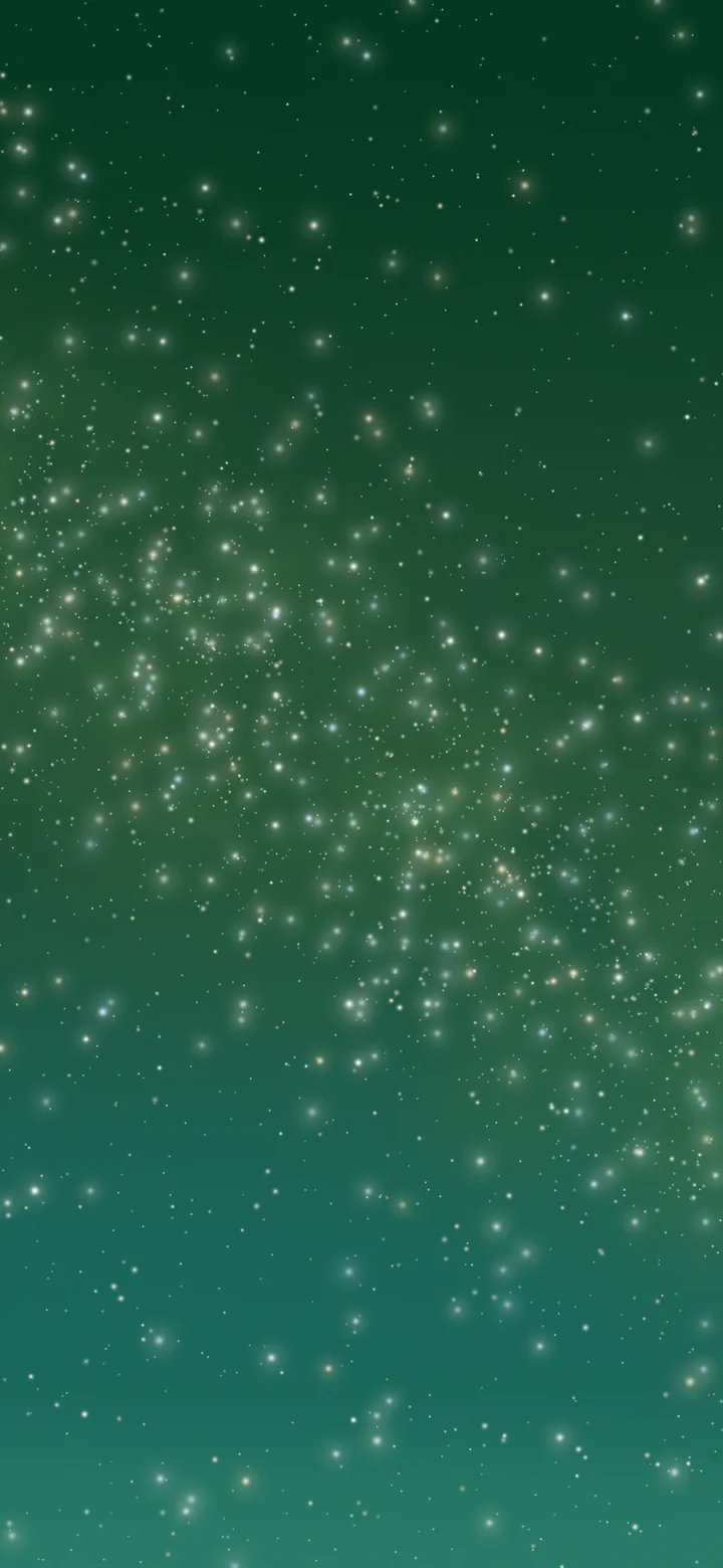 Dark Green Milky Way Galaxy wallpaper for iPhone and Android