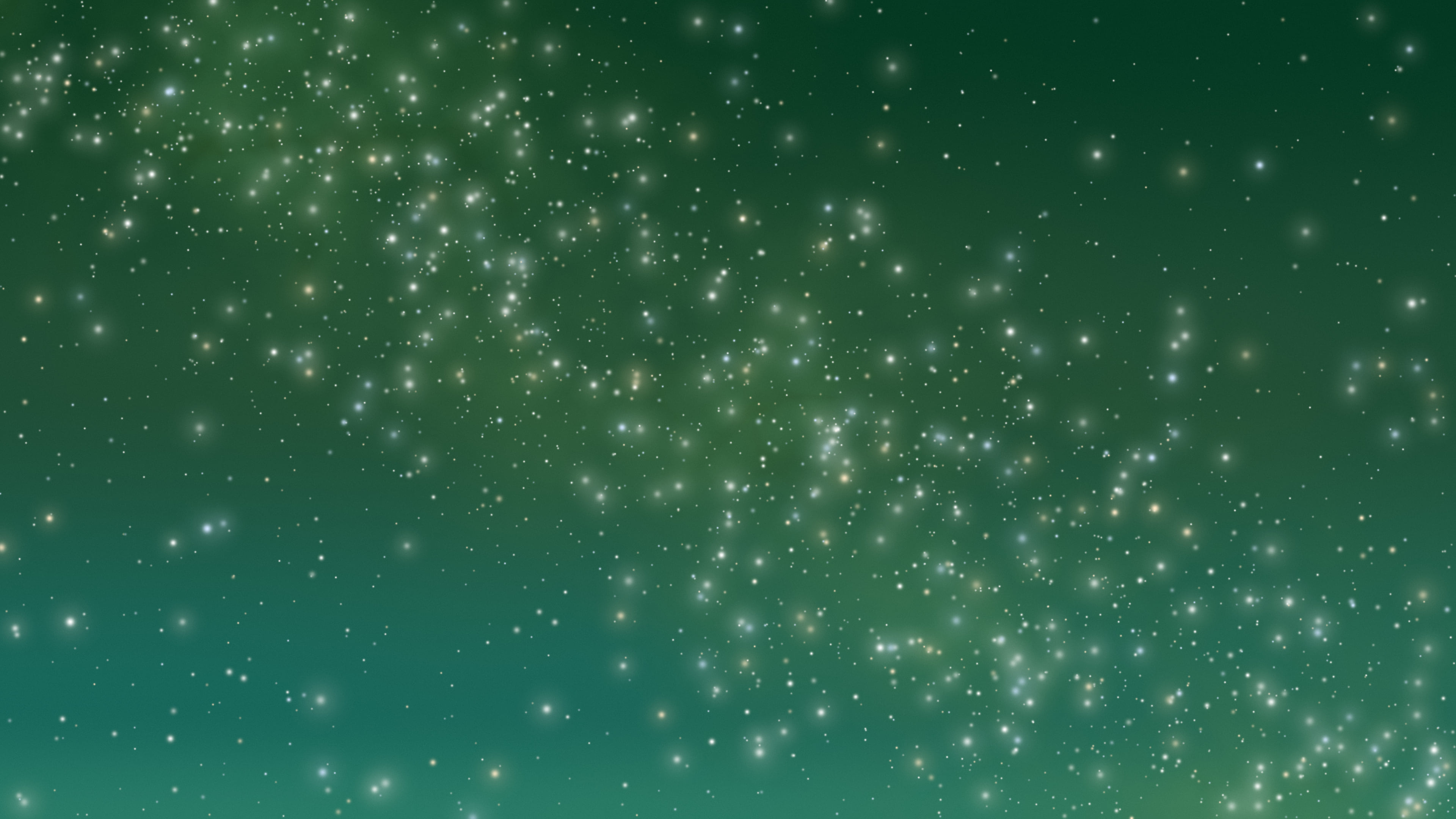 Dark Green Milky Way Galaxy desktop wallpaper in 4K
