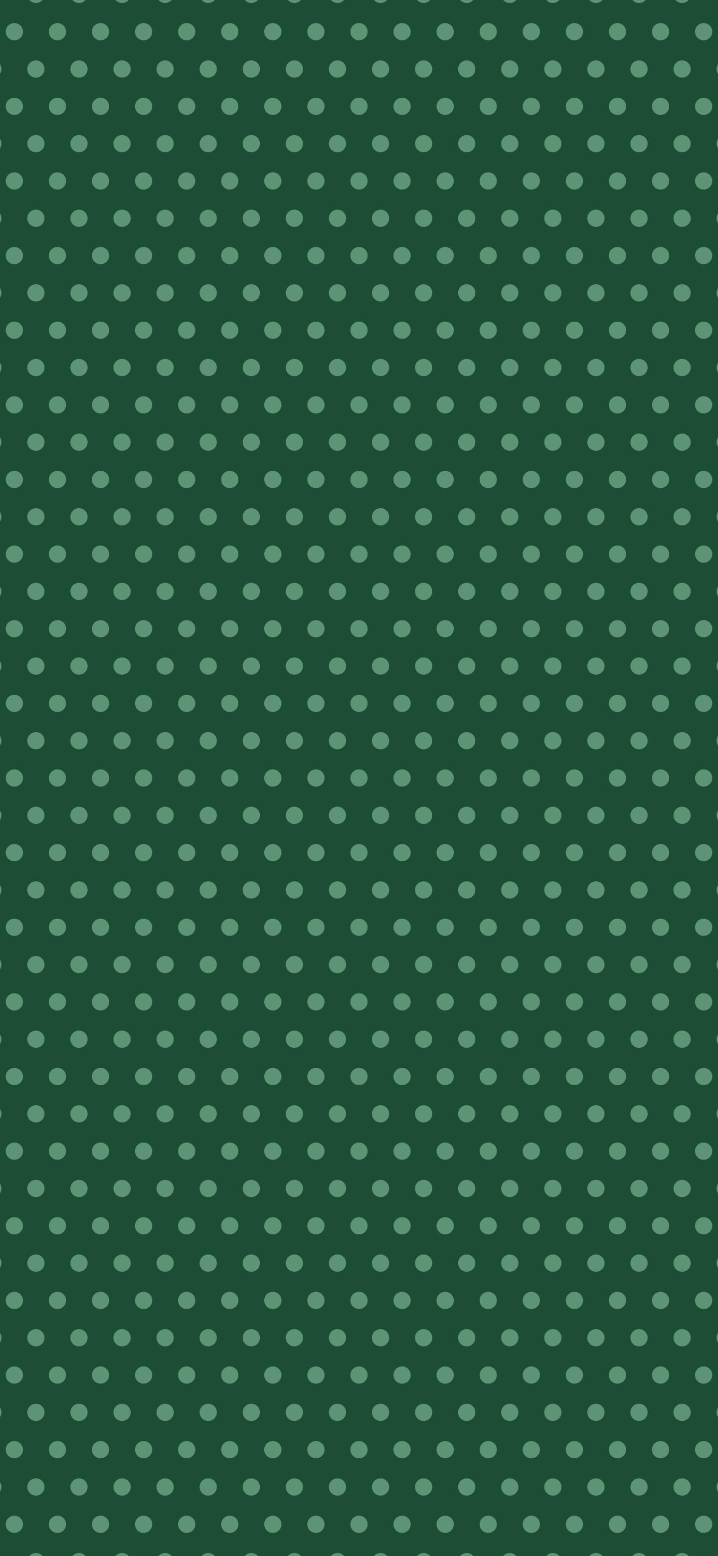 Dark Green Mini Polka Dot wallpaper for iPhone and Android