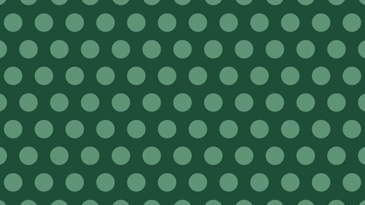 Dark Green Polka Dot desktop wallpaper in 4K