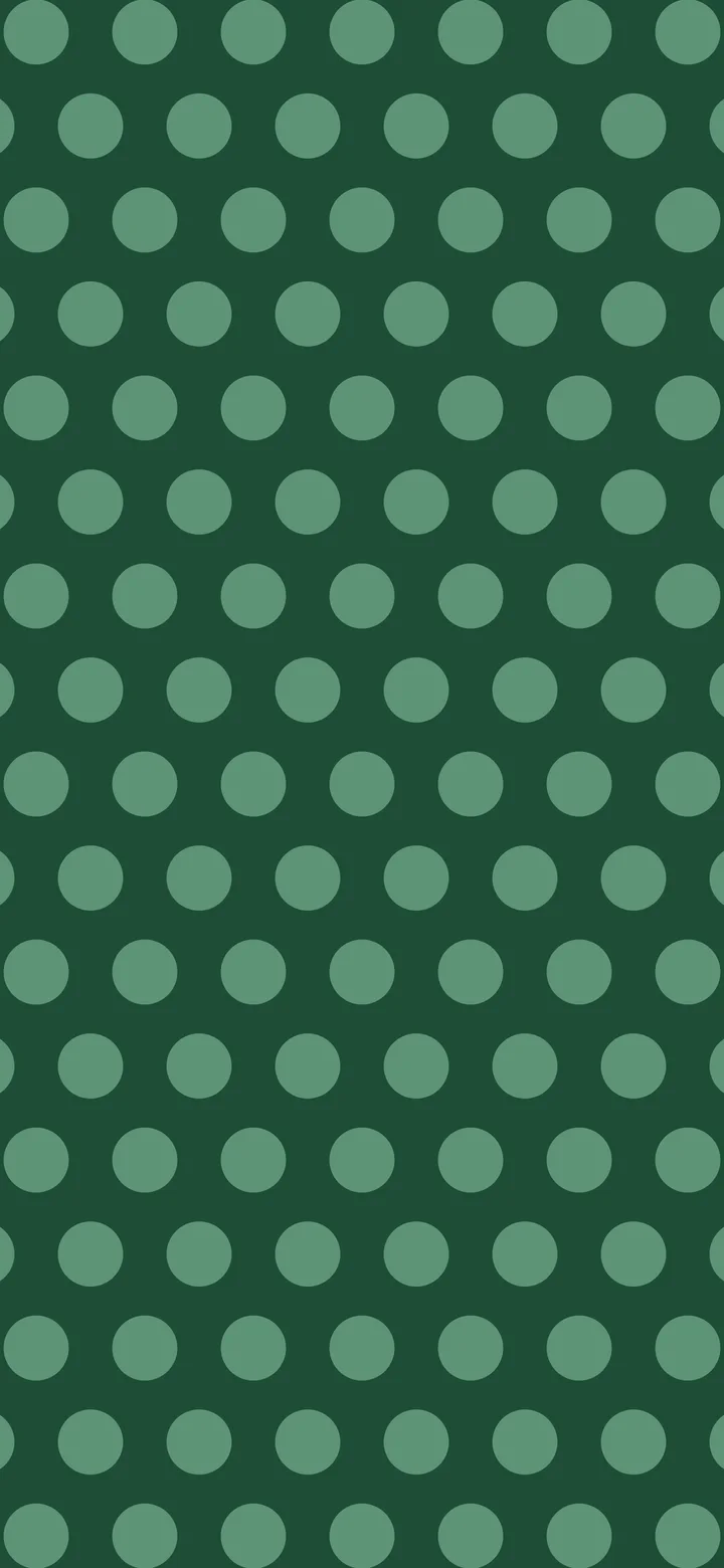 Dark Green Polka Dot wallpaper for iPhone and Android
