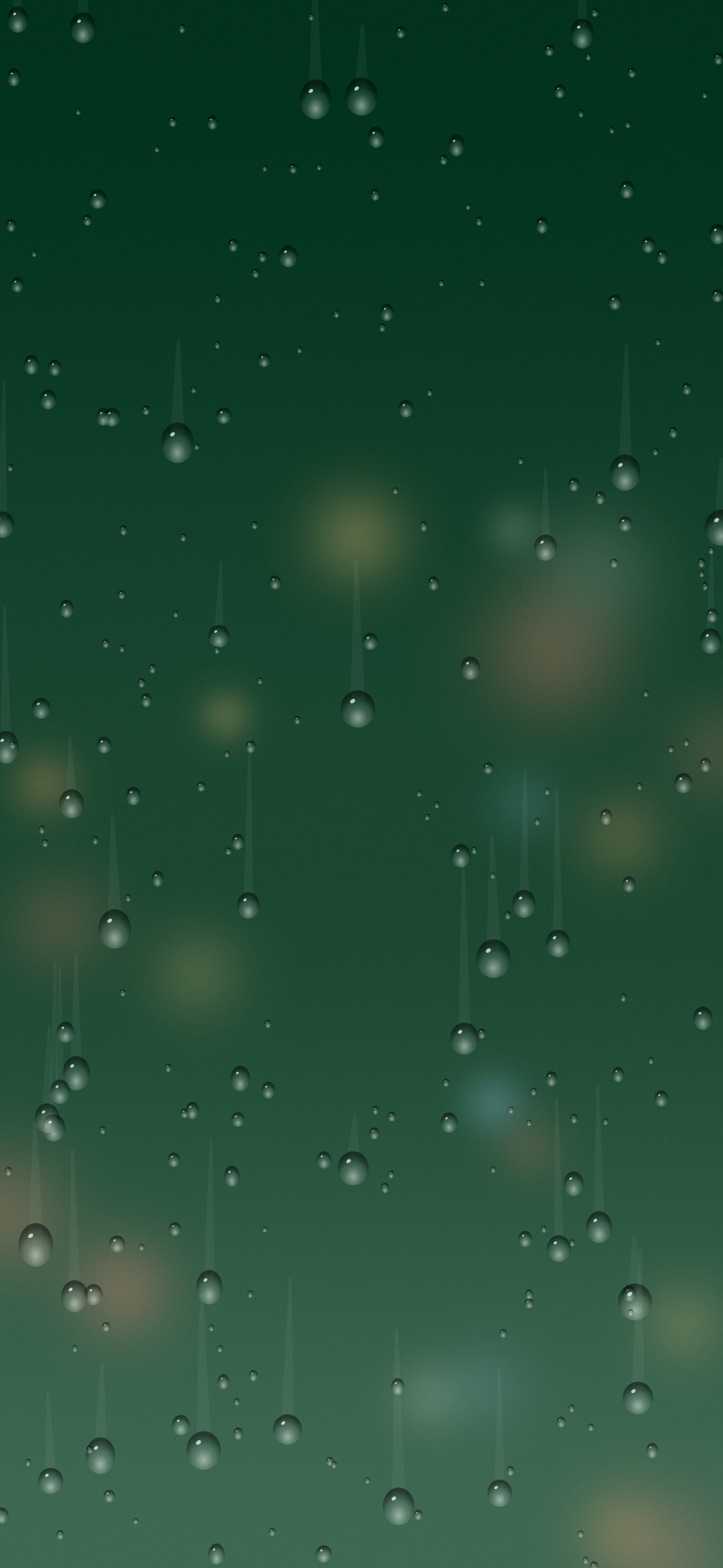 Dark Green Rainy Window wallpaper for iPhone and Android