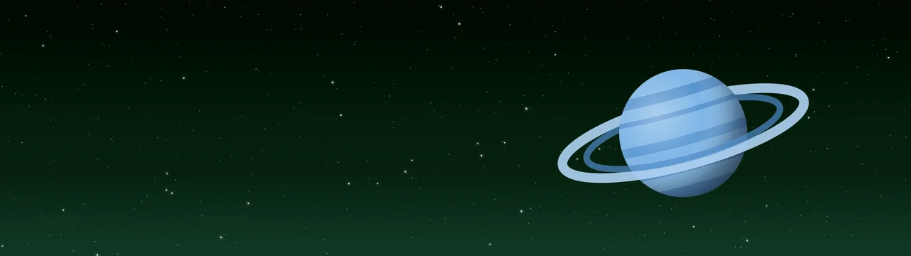 Dark Green Ringed Planet dual monitor wallpaper, 7680 × 2160
