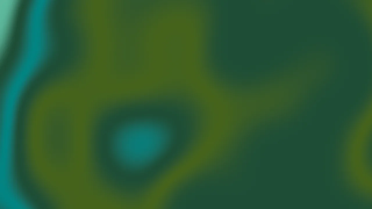 Dark Green Silky Gradient desktop wallpaper in 4K