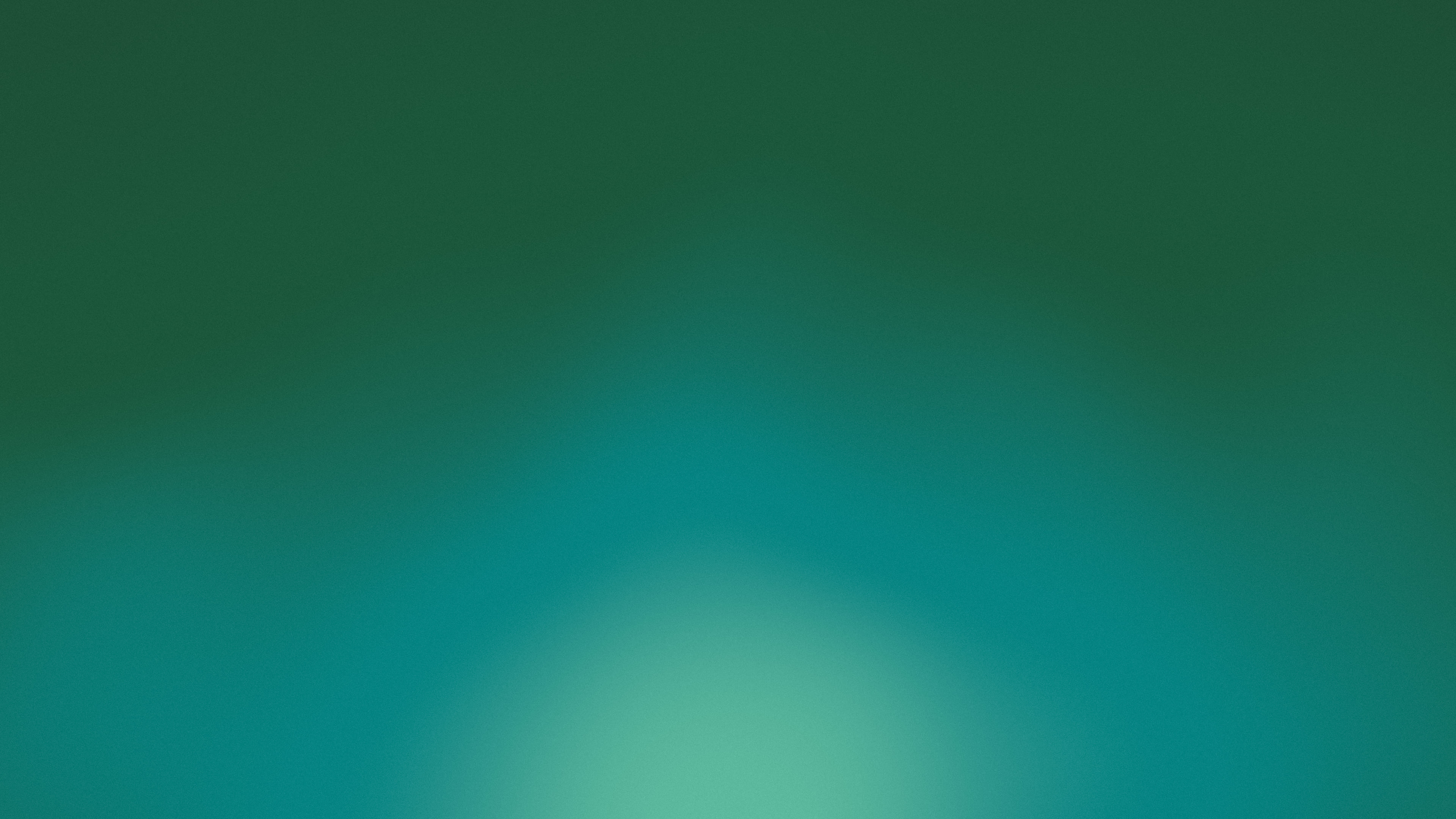 Dark Green Sunrise Aura Gradient desktop wallpaper in 4K