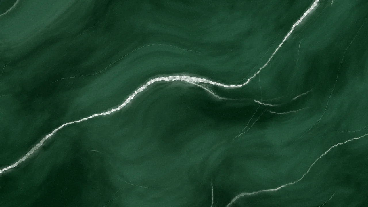 Dark Green Veined Marble desktop wallpaper in 4K
