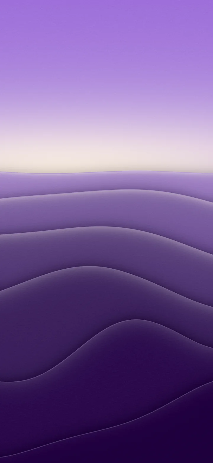 Dark Purple 3D Paper Cut Abstract Layers wallpaper for iPhone and Android