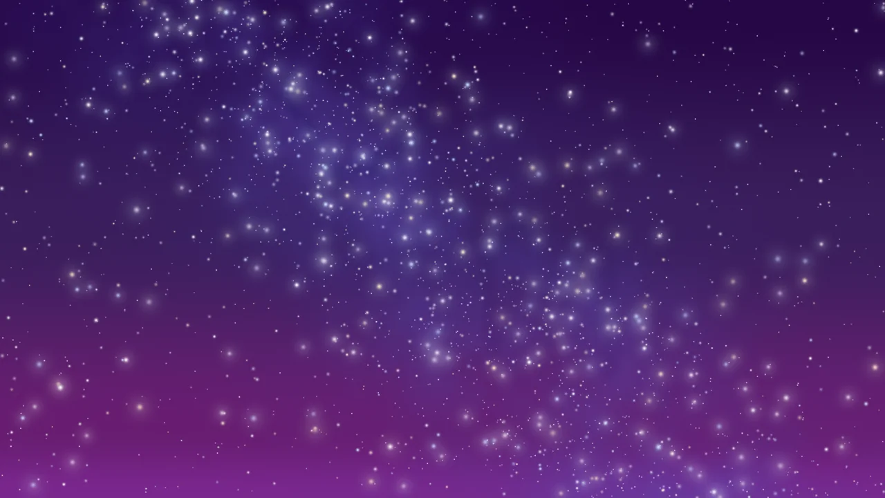 Dark Purple Milky Way Galaxy desktop wallpaper in 4K