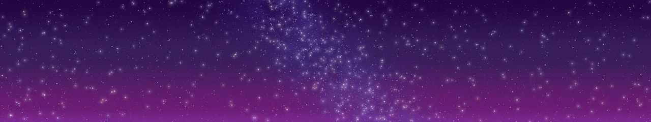 Dark Purple Milky Way Galaxy triple monitor wallpaper, 7680 × 1440