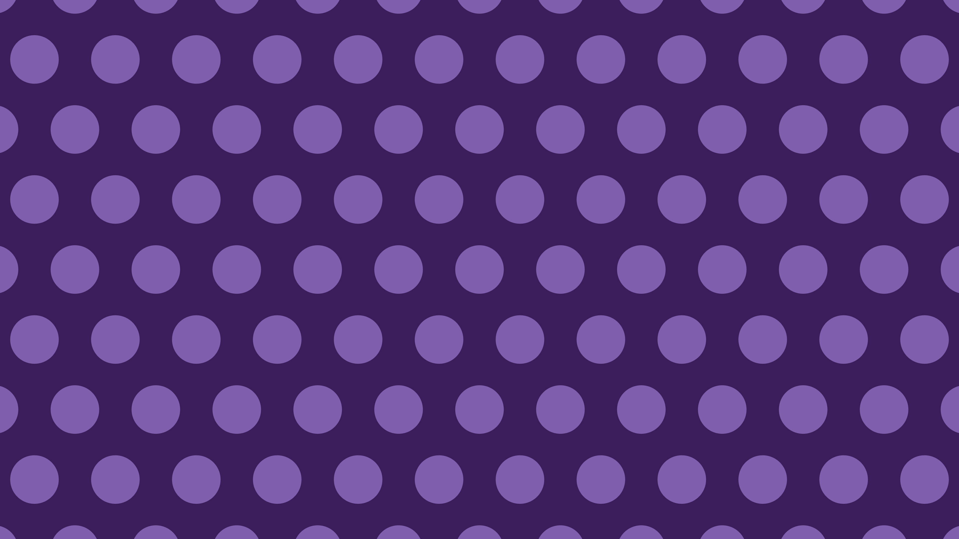 Dark Purple Polka Dot desktop wallpaper in 4K