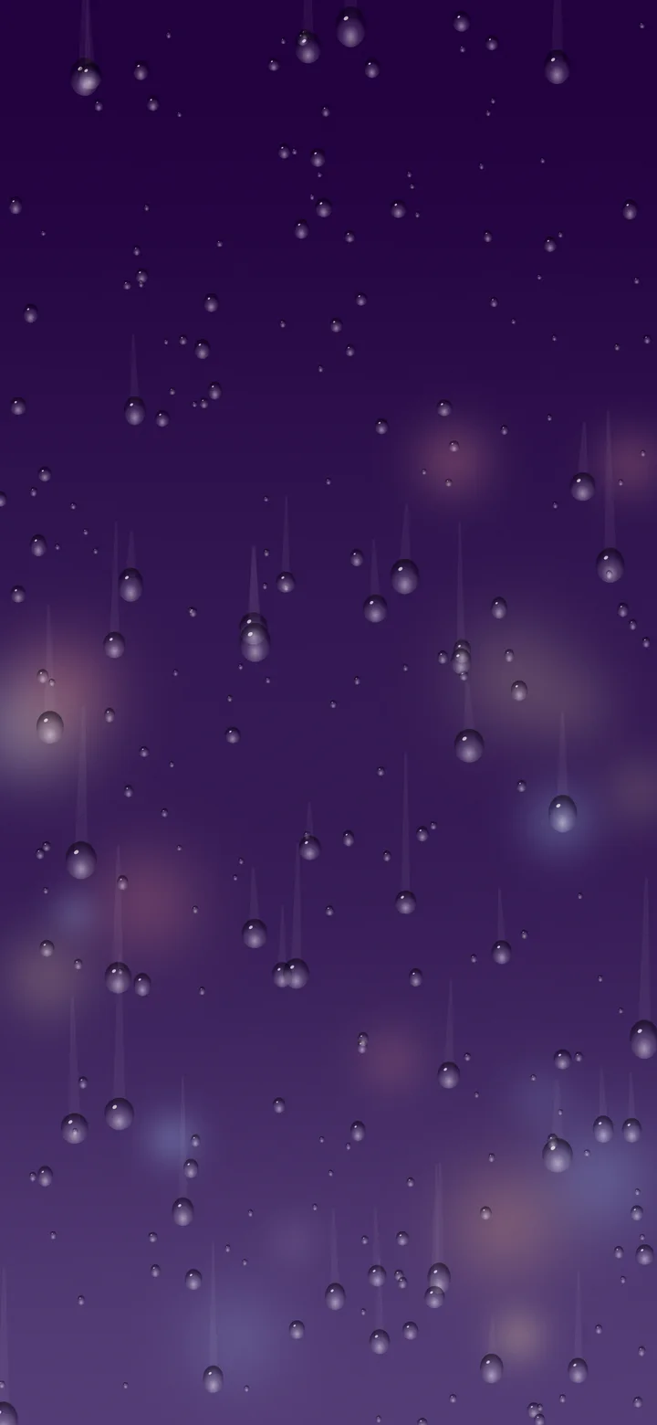 Dark Purple Rainy Window wallpaper for iPhone and Android