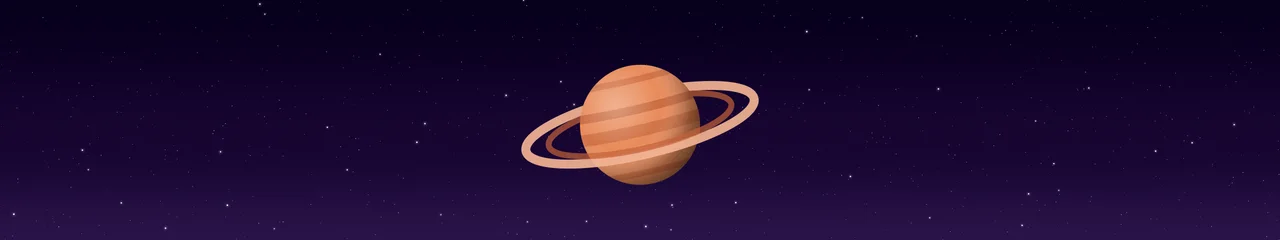 Dark Purple Ringed Planet triple monitor wallpaper, 7680 × 1440