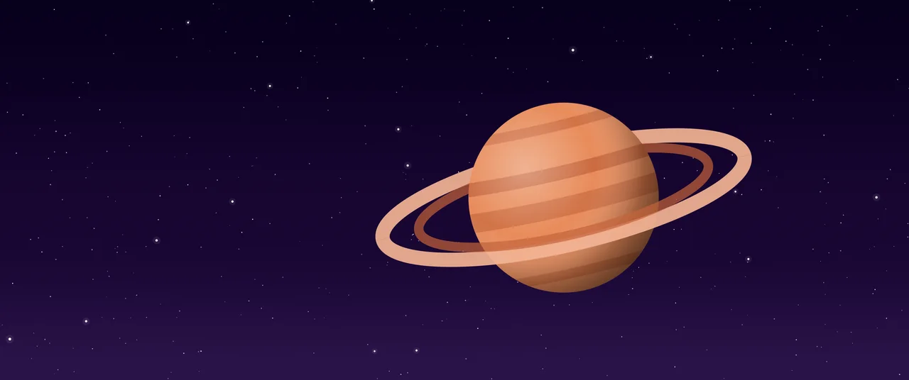 Dark Purple Ringed Planet ultrawide wallpaper, 3440 × 1440