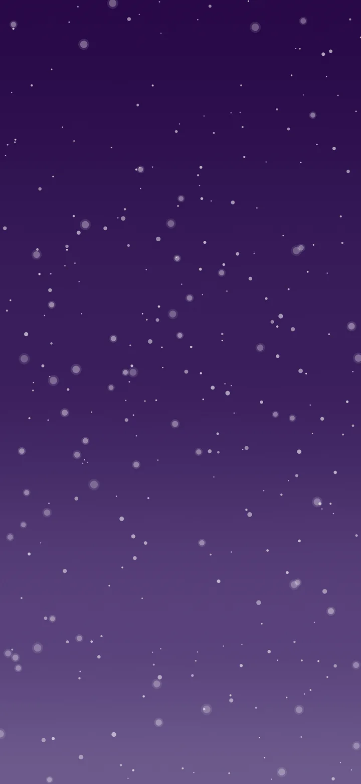Dark Purple Snowfall wallpaper for iPhone and Android