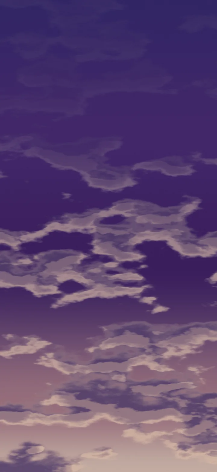 Dark Purple Sunset Clouds wallpaper for iPhone and Android