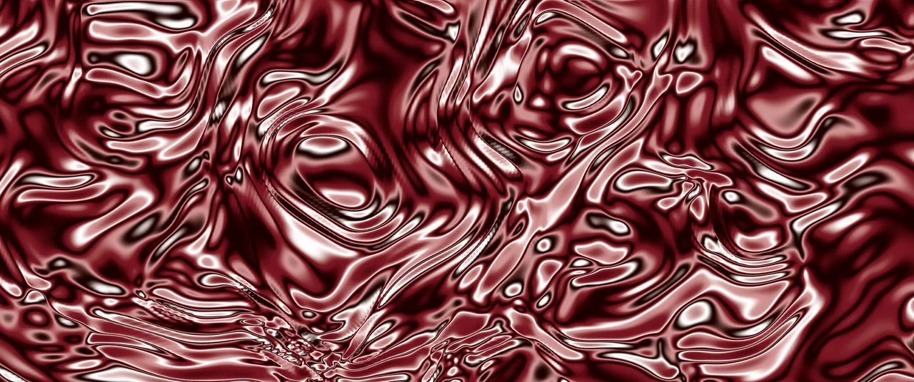 Dark Red Liquid Chrome ultrawide wallpaper, 3440 × 1440
