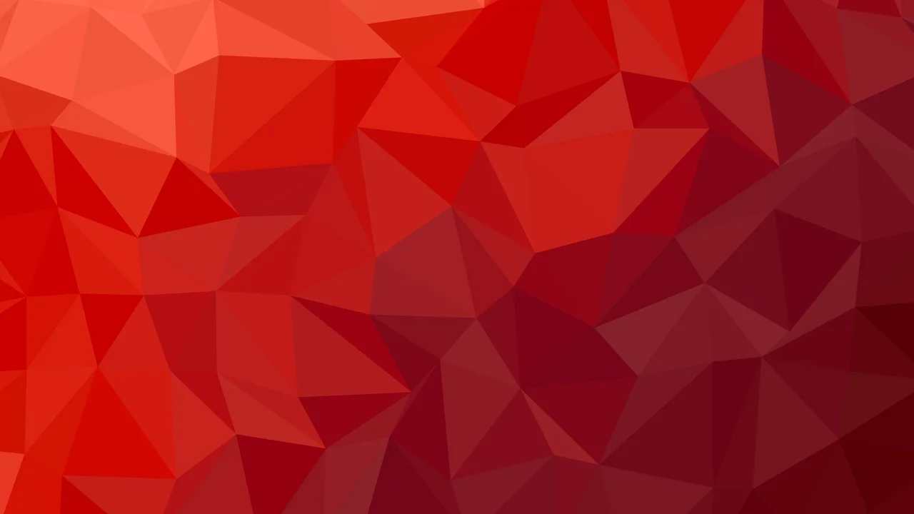 Dark Red Low Poly desktop wallpaper in 4K