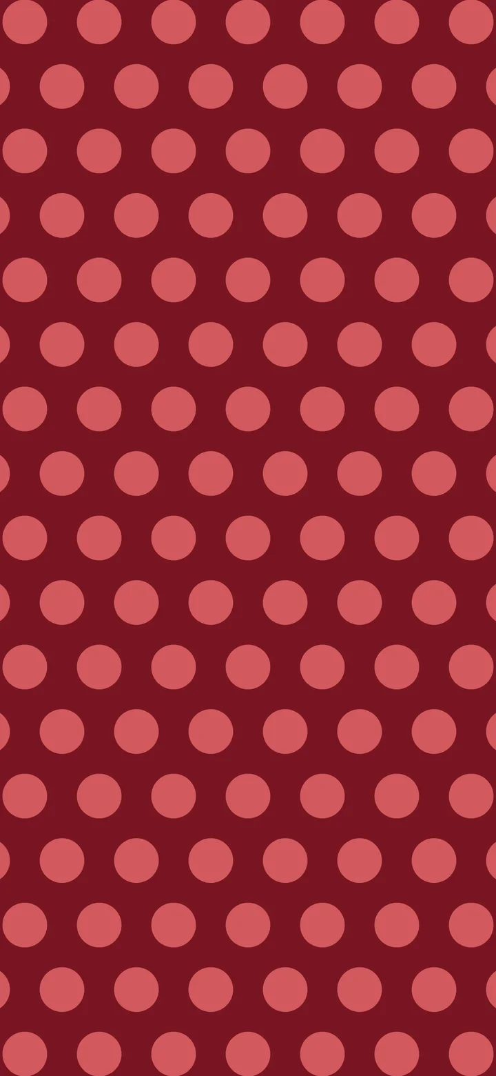 Dark Red Polka Dot wallpaper for iPhone and Android