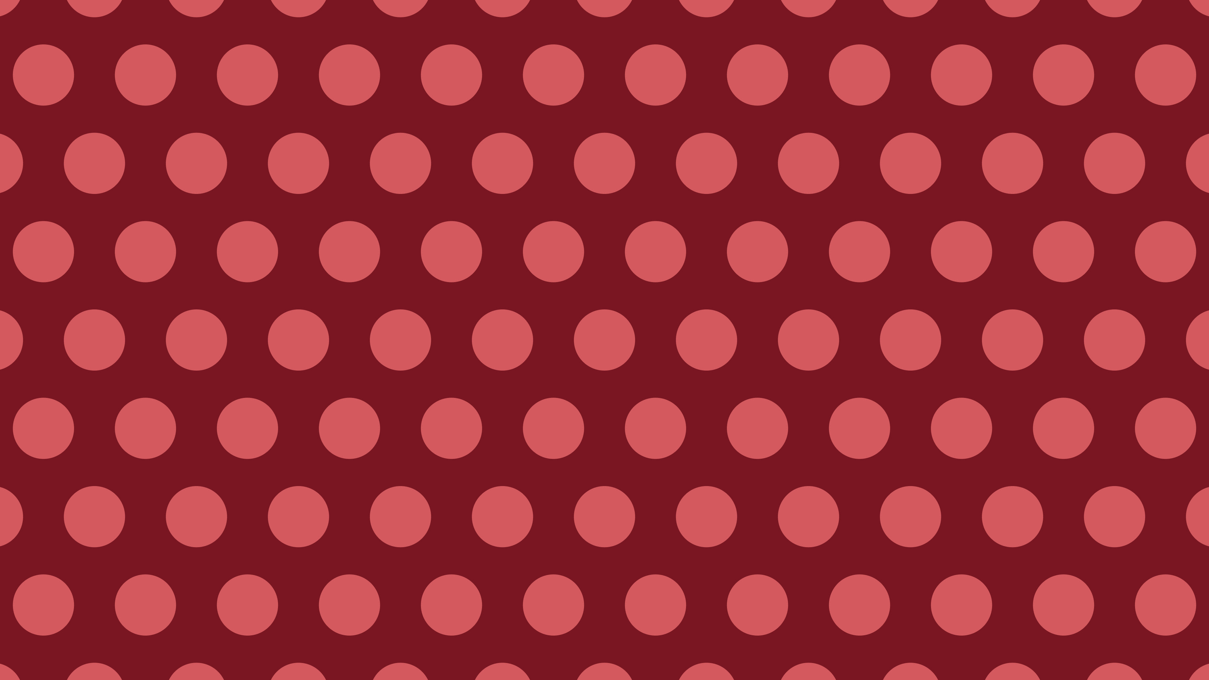 Dark Red Polka Dot desktop wallpaper in 4K