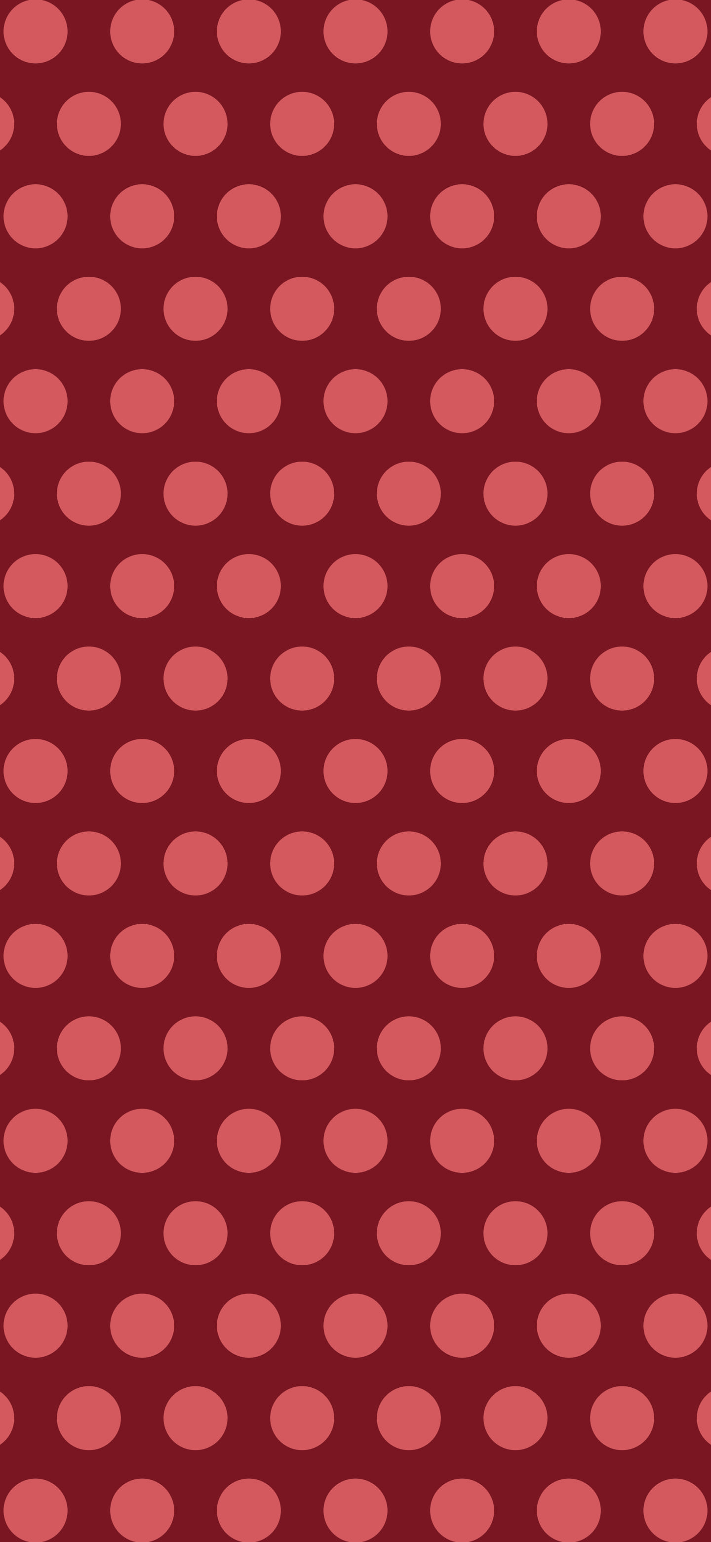 Dark Red Polka Dot wallpaper for iPhone and Android