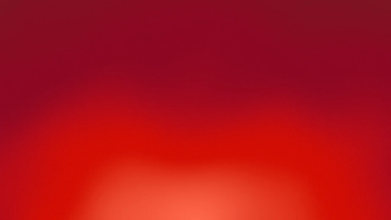 Dark Red Sunrise Aura Gradient desktop wallpaper in 4K