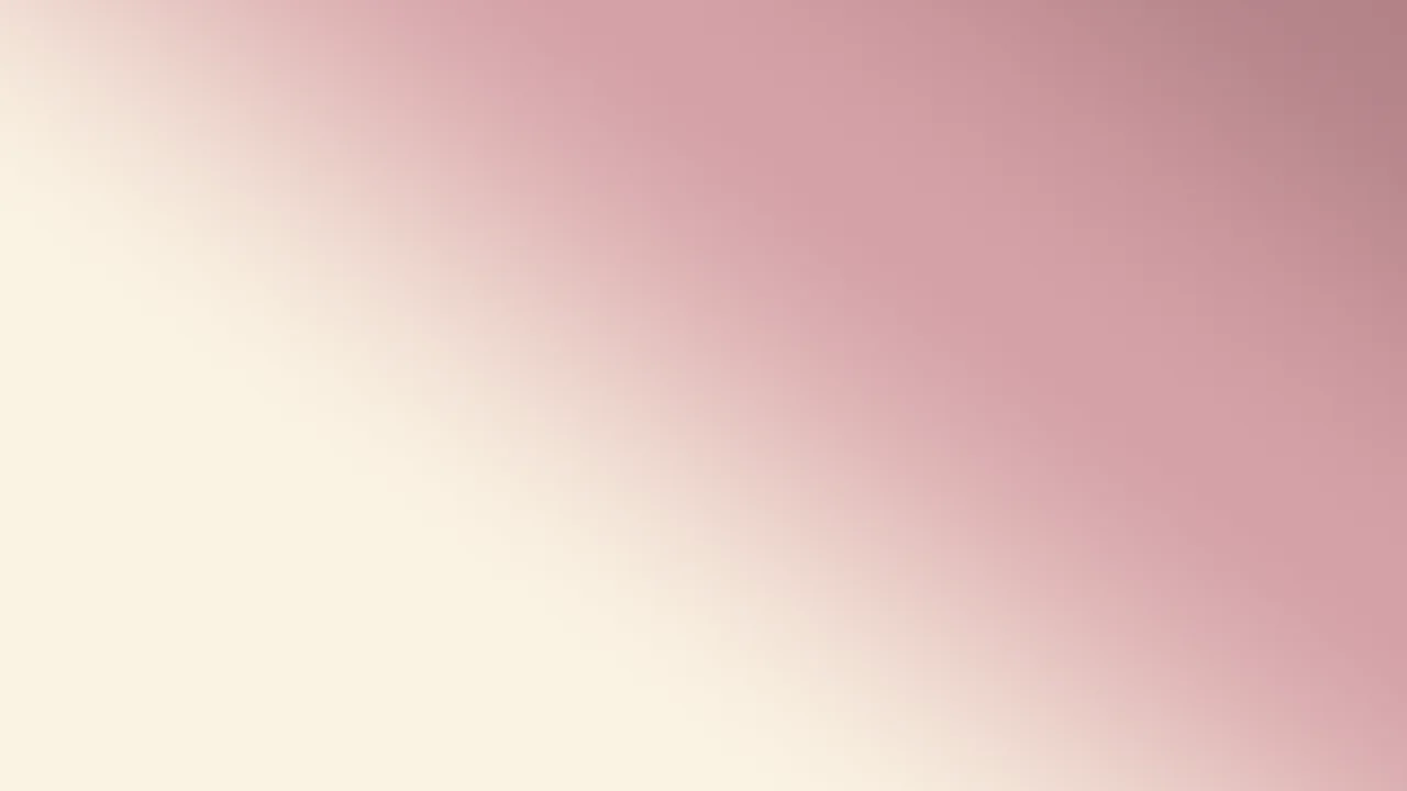 Dusty Rose and Cream Diagonal Ombre Gradient desktop wallpaper in 4K