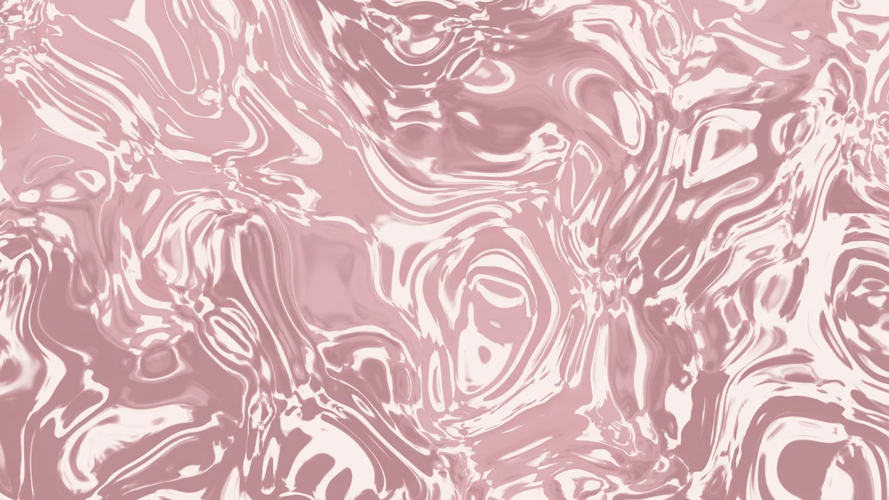 Dusty Rose and Cream Liquid Marble desktop wallpaper in 4K